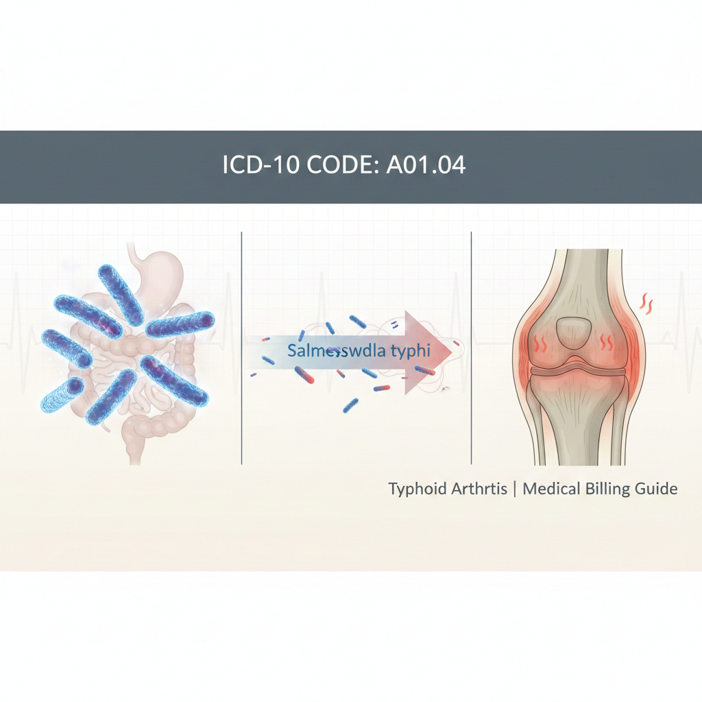 ICD-10 Code A01.04: Understanding Typhoid Arthritis in Medical Billing